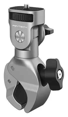 PGYTECH Super Clamp Mount titanová / Univerzální svorka / průměr úchytu 17-37 mm / nosnost 350 g / 1/4