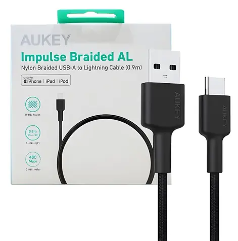 CB-CD30 USB-C - USB-A kabel černá / Datový kabel / 0,9 m / PD 3.0 / 60 W