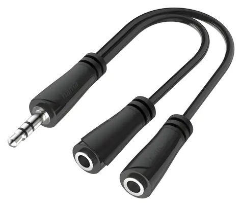 Audio rozbočovač Jack 3,5 mm stereo / Rozbočovač / Stereo