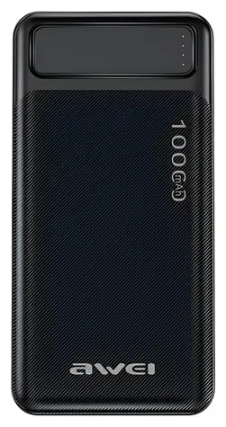 P5K černá / Powerbanka / 10000 mAh / 2x USB / 2,1 A
