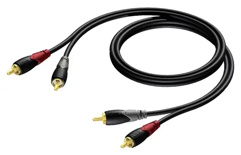 Procab CLA800/3 / Audio kabel / RCA - RCA / 3 m
