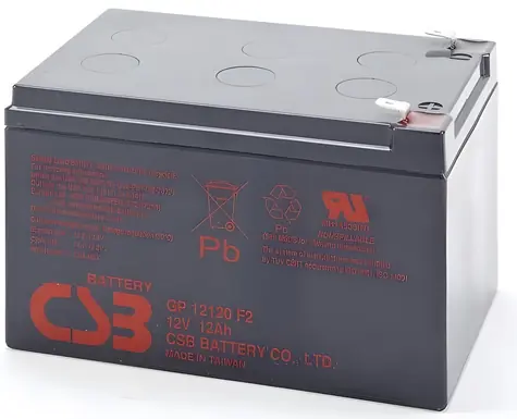 GP12120F2 / Akumulátor / 12V / 12Ah / F2 konektor