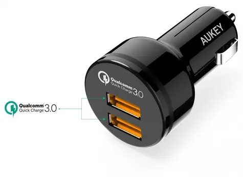 CC-T8 / Autonabíječka / 2x USB-A / Quick Charge 3.0 / 36W / 6A