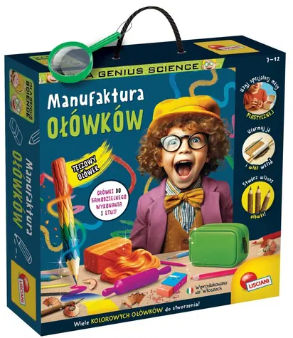 I'M A GENIUS Sada na výrobu tužek / Kreativní sada / Experimenty pro děti