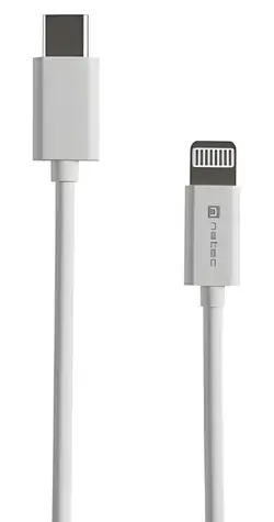 Prati kabel Lightning (M) – USB-C (M) bílá / Nabíjecí kabel / 2 m / MFi certifikace