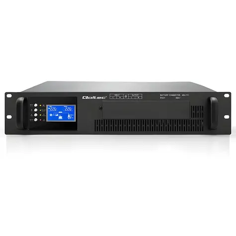 UPS Pure Sine Wave RACK 3kVA / UPS / 3000VA / 3000W / On-line / PF1.0 / LCD / EPO / USB / Rack 19