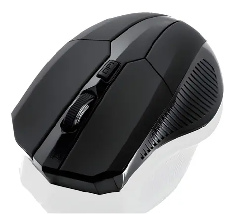 i005 Pro černá / Myš / Bezdrátová / Laserová / 1600 DPI / 3 tlačítka
