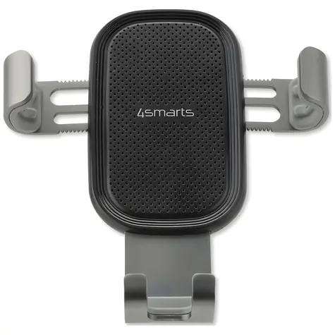 4smarts Grabber 2.0 černo-šedá / Držák telefonu do auta / do mřížky ventilace / sklopný