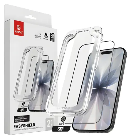EasyShield 2-Pack / Ochranné sklo / Apple iPhone 17, iPhone 17 Pro, iPhone 16 Pro / 2 ks / Tvrzené sklo
