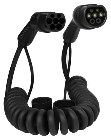 Spiro AC11 černá / Nabíjecí kabel pro elektromobily / Type 2 / 10 m / 11 kW / IP55