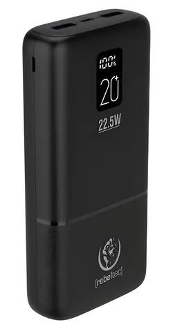 Rebeltec P20 LCDPD 20000mAh / Powerbanka / PD 22,5W / LCD displej