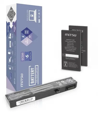 Baterie pro MSI GE72 GL72 4400 mAh / Baterie pro notebook / Li-Ion / 10,8-11,1 V / 48 Wh