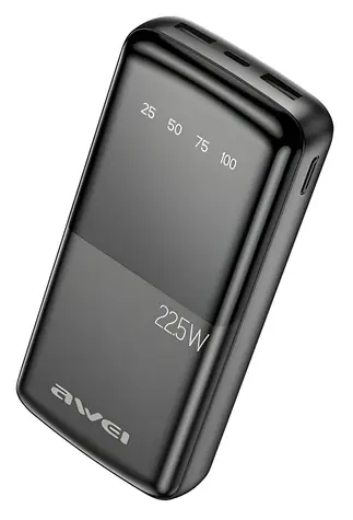 Awei P13K / Powerbanka / 20000mAh / 22,5W / 2x USB / USB-C