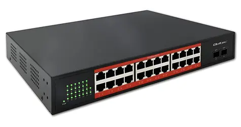 Síťový switch 24x RJ-45 2x SFP / Gigabit Switch / 24-portový / 1000 Mb/s