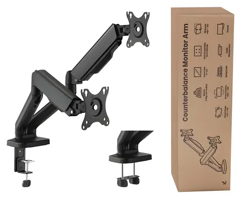 Držák pro 2 monitory 17-32
