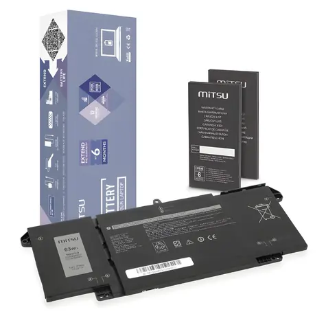 Dell Baterie 7FMXV / Baterie pro notebook / Dell Latitude 5320, 7320, 7420, 7520 / 3600 mAh / 55 Wh / 15,2 V