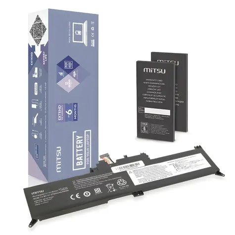 Baterie 00HW027 pro Lenovo ThinkPad Yoga 260 & 370 & X380 / Baterie pro notebook / Li-Pol / 14,8 V / 2700 mAh / 40 Wh