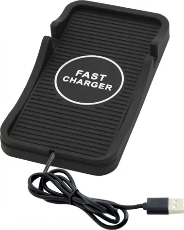 Compass Bezdrátová nabíjecí podložka / Nabíječka / Qi / Výkon 15 W / USB-A