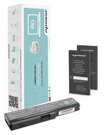 Baterie PA3818U-1BRS pro Toshiba L700, L730, L750 / Náhradní baterie / Li-Ion / 4400 mAh / 48 Wh