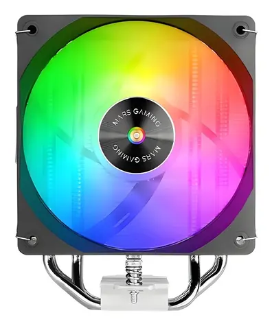 TAC Mars MCPU-X4ARGB černá / Chladič CPU / 120 mm / PWM / RGB / 4 heatpipes / 220W TDP