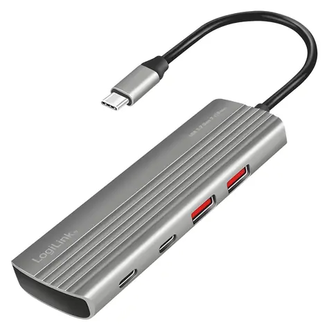USB-C Hub 7v1 PD 100W / USB hub / USB 3.2 Gen 2 / 2x USB-A / 5x USB-C