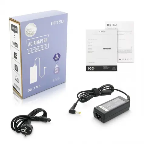Nabíječka pro notebooky Acer 45W / Napájecí adaptér / 19V / 2,37A / konektor 5,5x1,7 mm