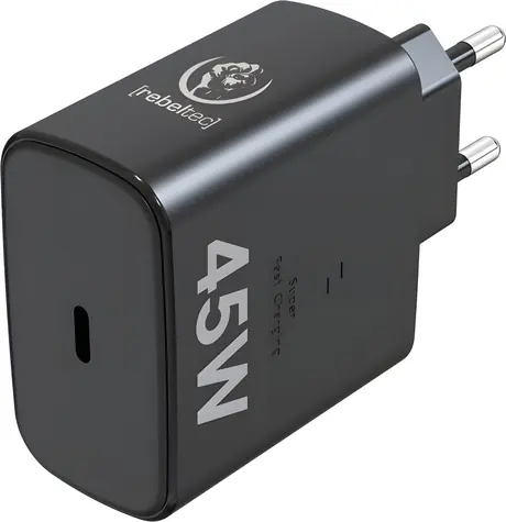 Rebeltec PD45W / Napájecí adaptér / USB-C / Power Delivery / 45 W