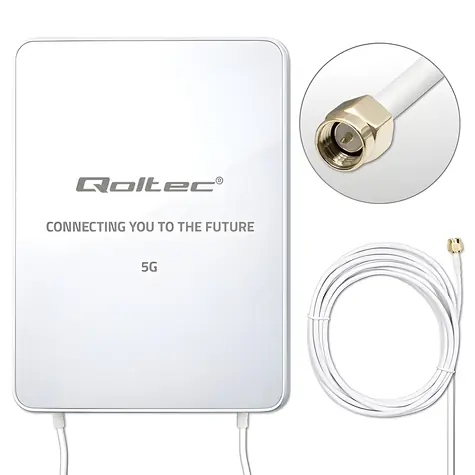 LTE/5G anténa SMA / Anténa / Směrová / 16 dBi / 3300-3800 MHz / kabel 3 m / voděodolná