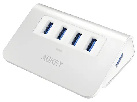 CB-H5 USB hub hliníkový / USB hub / 4x USB-A 3.0 / 5 Gbps