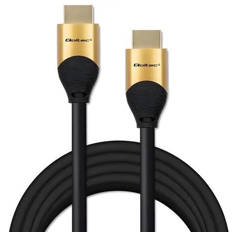 OEM HDMI 2.1 5m černý / Kabel HDMI / Ultra High Speed / 8K 60Hz / 48 Gb/s / pozlacené konektory