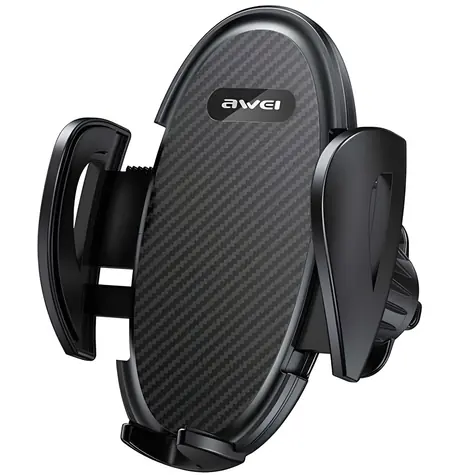 AWEI X38 černá / Držák do auta / do ventilace / univerzální / 4,0-6,8”