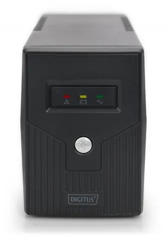 Digitus LED BASIC 600VA/360W černá / UPS / Line-Interactive / 12V/7Ah / AVR / 2x Schuko