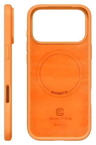 Crong Color Cover Magnetic oranžová / Kryt na iPhone 17 Pro / MagSafe