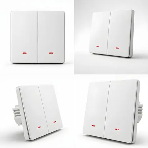 Inteligentní vypínač světla / Chytrý vypínač / 2 kanály / WiFi / Timer