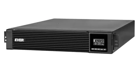 Ever POWERLINE RT PRO 2000 R2T / UPS / Double-conversion (Online) / 2000VA/2000W / Rack/Tower 2U / LCD