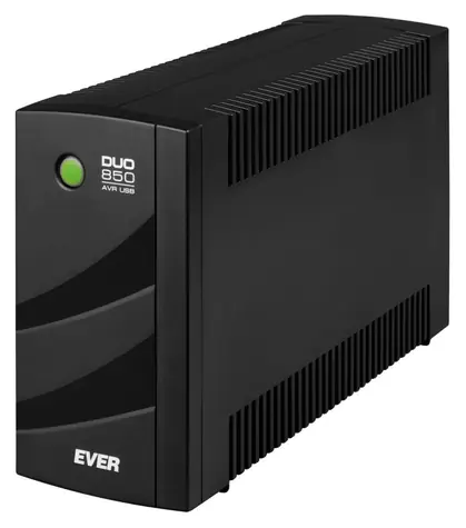 DUO 850 PL AVR USB černá / Záložní zdroj UPS / 850 VA / 550 W / Line-Interactive / AVR