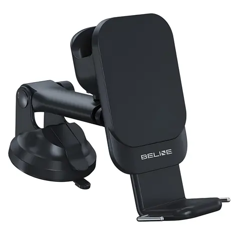 Beline BLNWCH01 černá / Držák do auta / Bezdrátové nabíjení 3v1 / iPhone, Apple Watch & AirPods / 15W