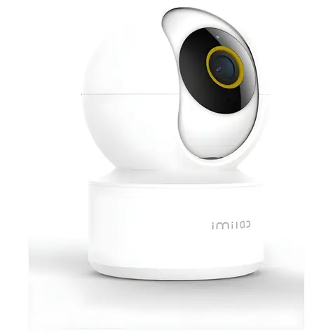 Imilab C22 bílá / Vnitřní IP kamera / 3K / Wi-Fi / Otočná 360° / Noční vidění / microSD