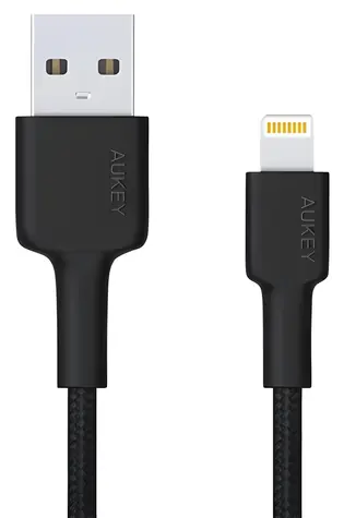 CB-AL05 nabíjecí a datový kabel Lightning - USB-A černá / Kabel / MFi certifikace / nylonový / 2 m