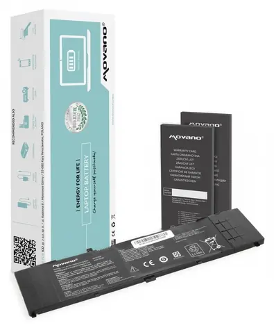 Baterie B31N1535 pro Asus ZenBook UX310UA/UX410UA / Baterie pro notebook / 3900 mAh / 44 Wh