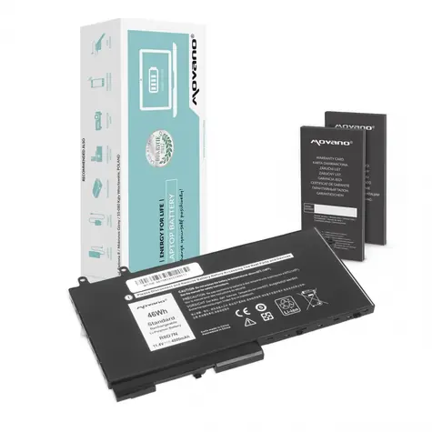 Dell baterie pro Latitude 5410, 5411, 5500, Precision 3541, 3550 R8D7N / Baterie pro notebook / 4000 mAh / 46 Wh