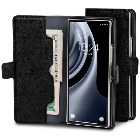 Mercury Premium Wallet Diary černá / Peněženkové pouzdro / Samsung Galaxy Z Fold8 Ultra