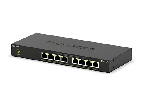 Netgear GS308LP / Switch / 8x GE 10/100/1000 / 8x PoE+