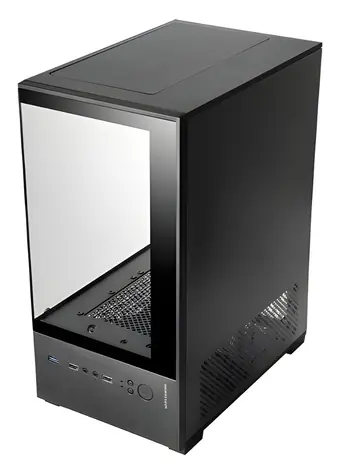 Tacens MARS MC-SE2 černá / Počítačová skříň / Mini Tower / mATX / Mini-ITX / tvrzené sklo / RGB podsvícení