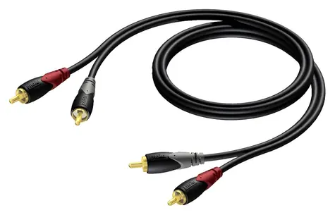 Procab CLA800/0.5 / Audio kabel / CINCH (RCA) / Propojovací / 0,5 m