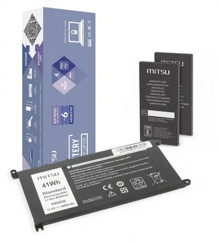 Baterie pro Dell Inspiron 14 5481, 5590 / Baterie pro notebook / 3600 mAh / 41 Wh / 11,4 V
