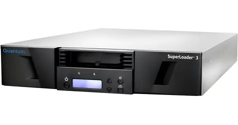 SuperLoader 3 ET-Q / Páskový autoloader / LTO-9HH / 8 slotů / 12 Gb/s SAS / čtečka čárových kódů