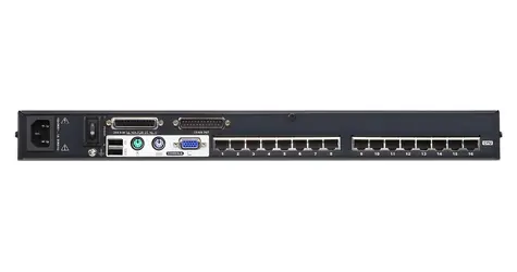 Přepínač KH-1516A / KVM přepínač / 16 portů / Cat5 / PS/2 + USB