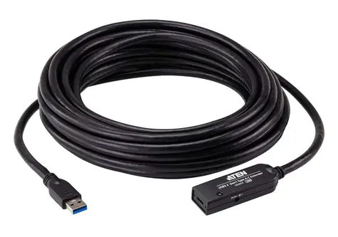 ATEN UE331C černá / USB extender / USB-C / aktivní / 5 Gbit/s / 10 m