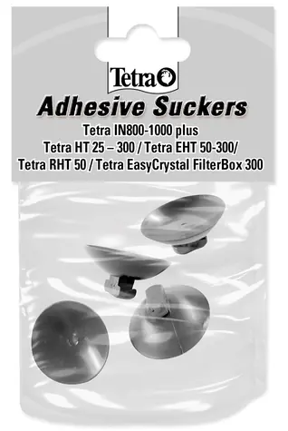 Tetra Náhradní přísavky pro filtr IN Plus 800/1000 a EasyCrystal 300 / Přísavky filtru / 4 ks